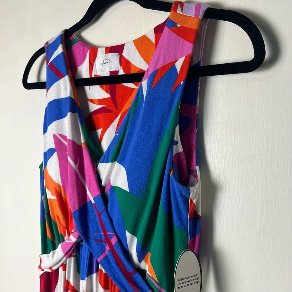 Soma Wknd - Women's Invisible Medium Support Dress Tropical Colorful NWT - Sz. S